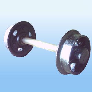 1T、1.5T礦車(chē)輪對(duì)